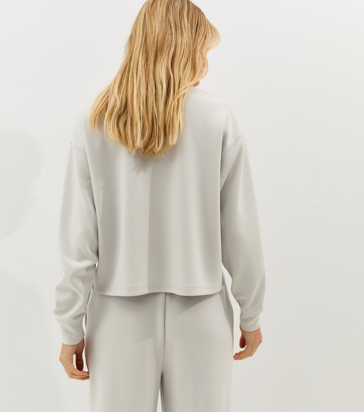 New Look Women's Premium Light Grey Sweatshirt New Look - 4