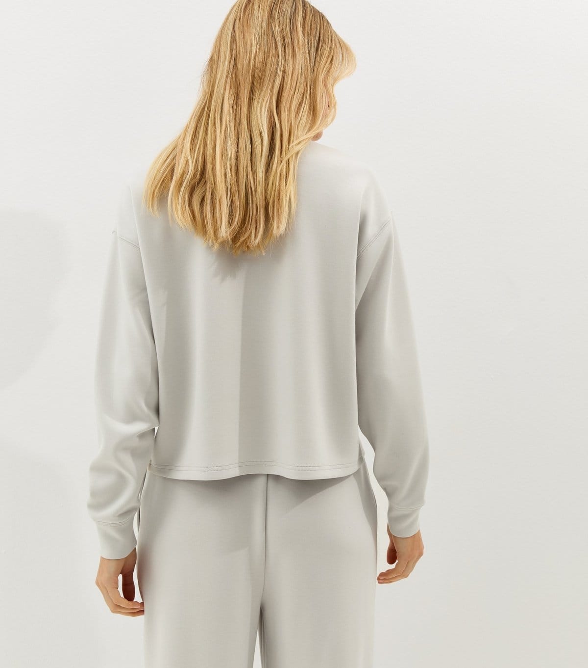 New Look Women's Premium Light Grey Sweatshirt New Look - 4