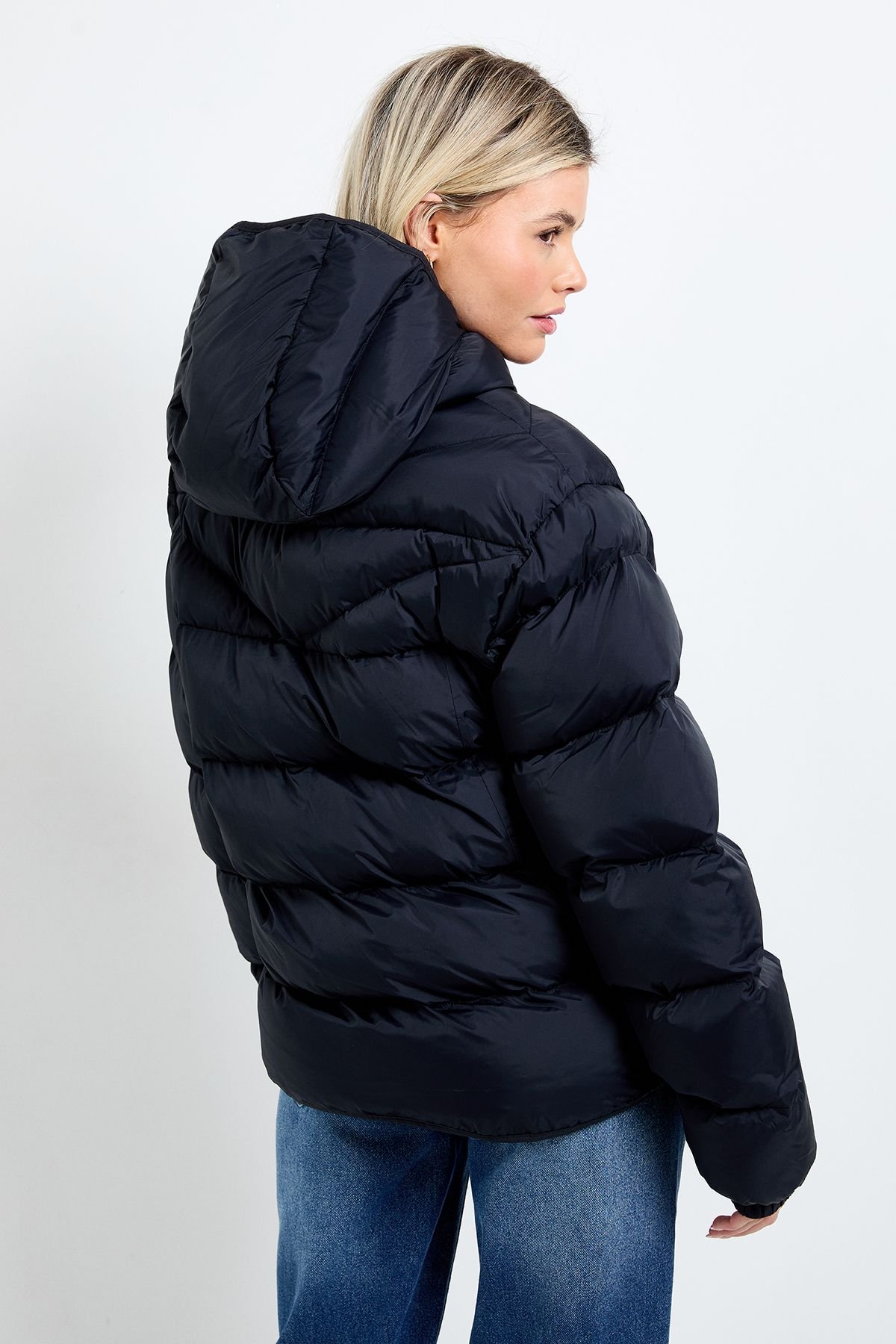 Napapijri Napapijri Women's A-Molveno Hood Quilted Jacket Black - 3