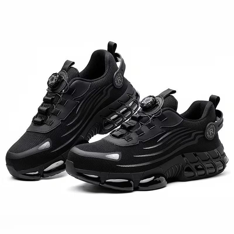 SAFETY BRANDS SAFETY BRANDS Men's Mens Safety Boots Trainers Steel Toe Cap Work Sneakers Lightweight in Black - 4