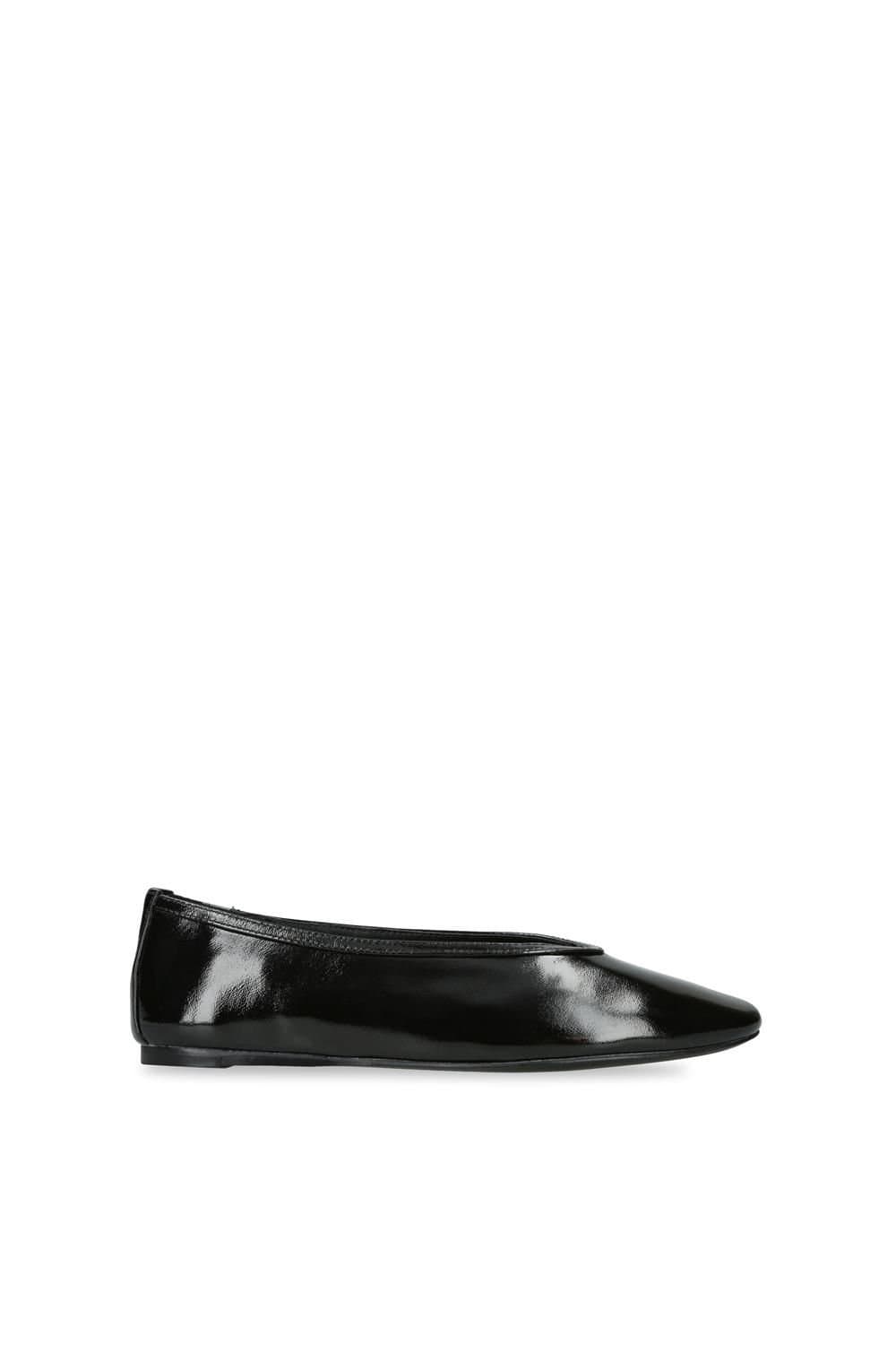 Steve Madden STEVE MADDEN Women's 'Leni Black Patent' Leather Flats