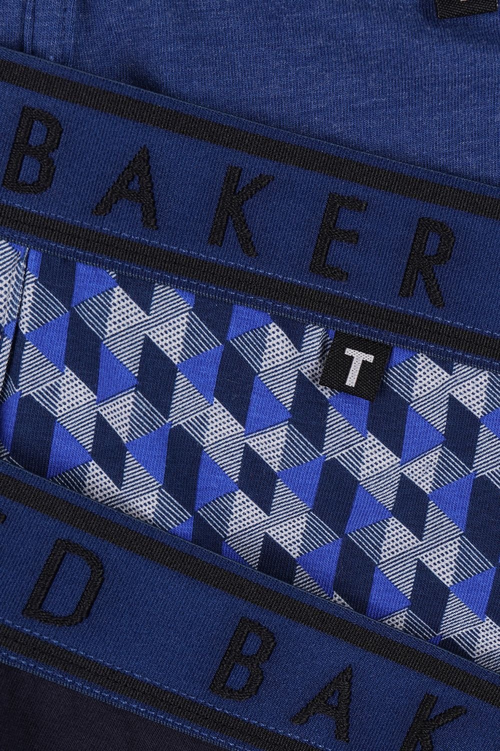 Ted Baker Ted Baker Men's 3 Pack Soft Breathable Cotton Boxer Brief Underwear in Navy - 3