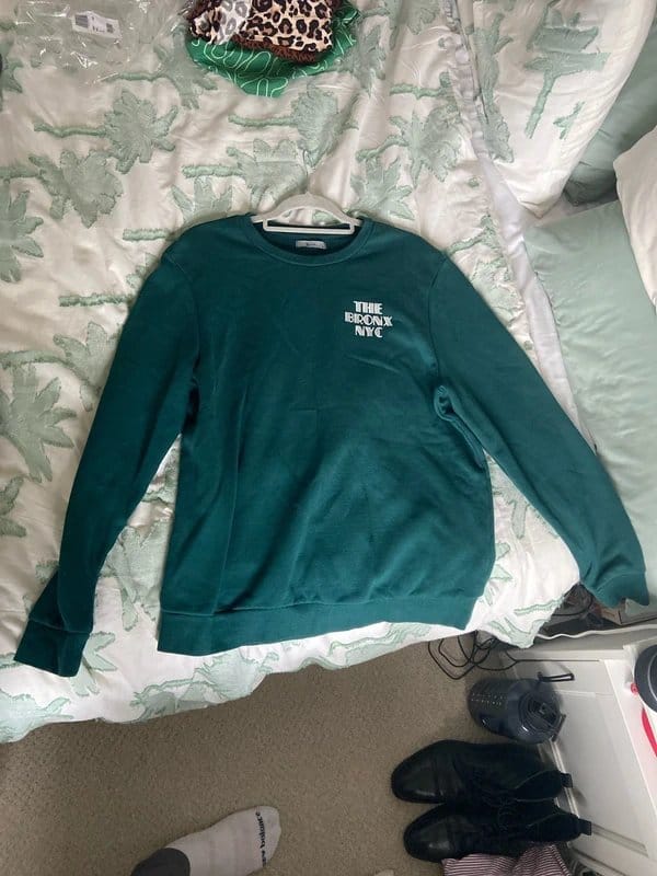 TU Teal Crew Neck Sweatshirt