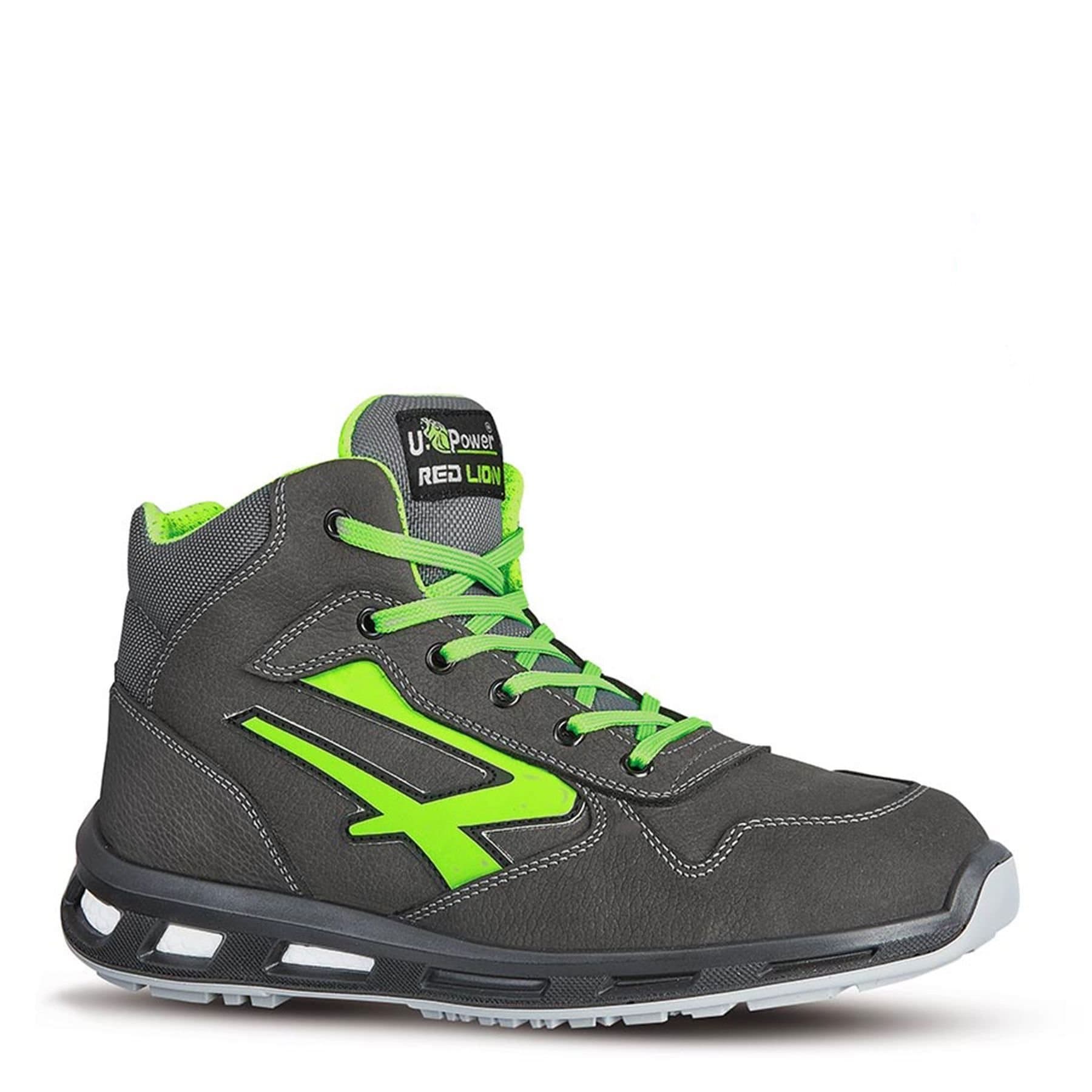 U-Power U-Power Men's Hummer S3S ESD Lace-Up Nubuck Safety Boots in Dark Grey