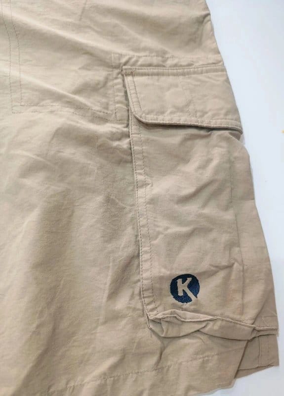 Kickers Beige Sand Utility Combat Shorts for Women XXL W40
