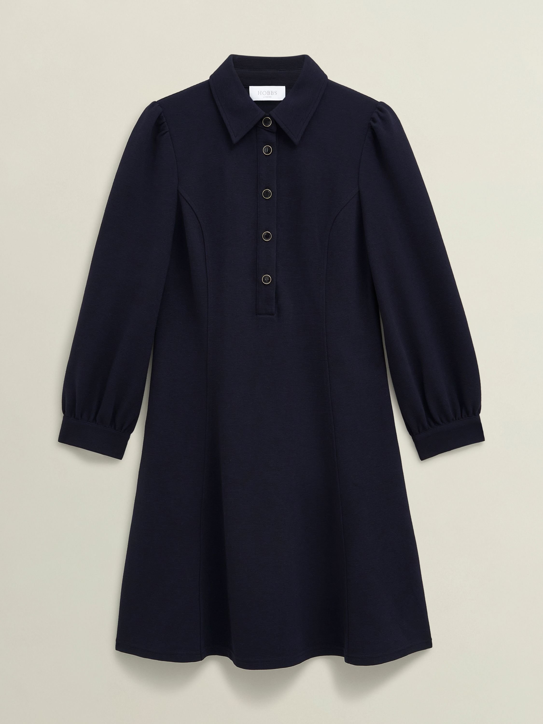 Hobbs London Hobbs London Women's Alara Ponte Dress in Dark Navy - 2