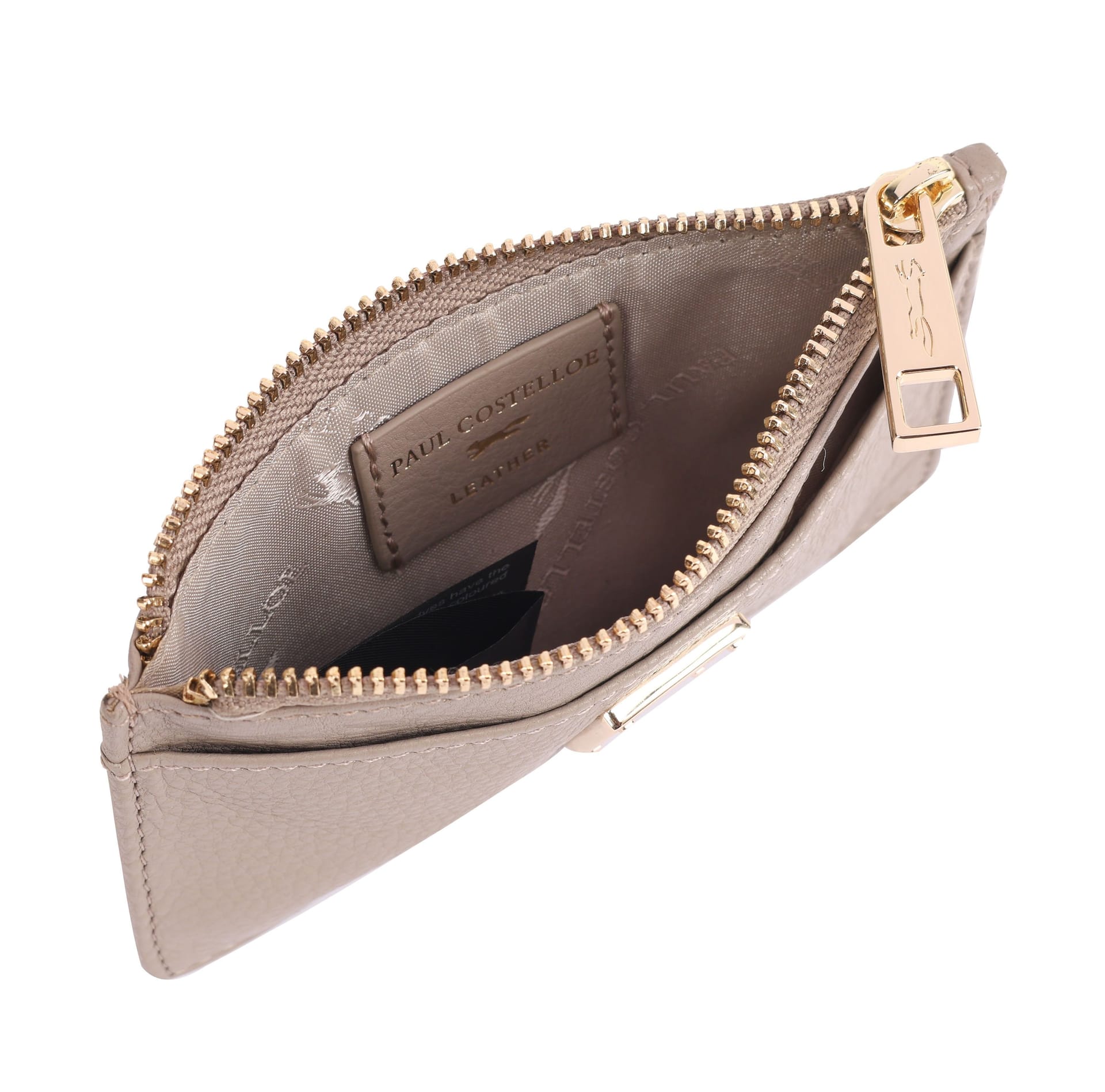 Paul Costelloe Paul Costelloe Women's Gorizia Card Holder in Light Beige - 4