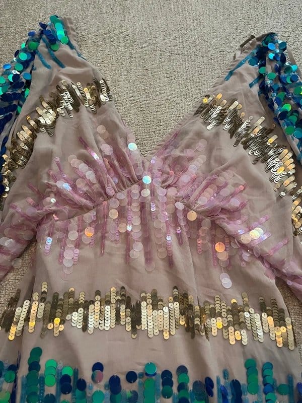 ASOS ASOS sequin mini dress size 4 petite - 1