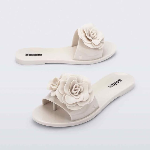 Melissa Shoes Melissa Shoes Women's Babe Petals in Beige - 3