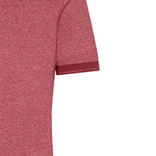 James and Nicholson James and Nicholson Men's Heather Polo Shirt in Maroon - 2
