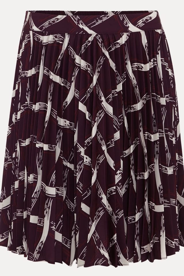 Phase Eight Phase Eight Women's Mairi Mini Skirt in Wine - 2