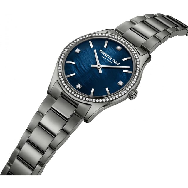 Kenneth Cole Kenneth Cole Women's KCWLG2219703 Classic 34mm Quartz Watch in Dark Grey - 3