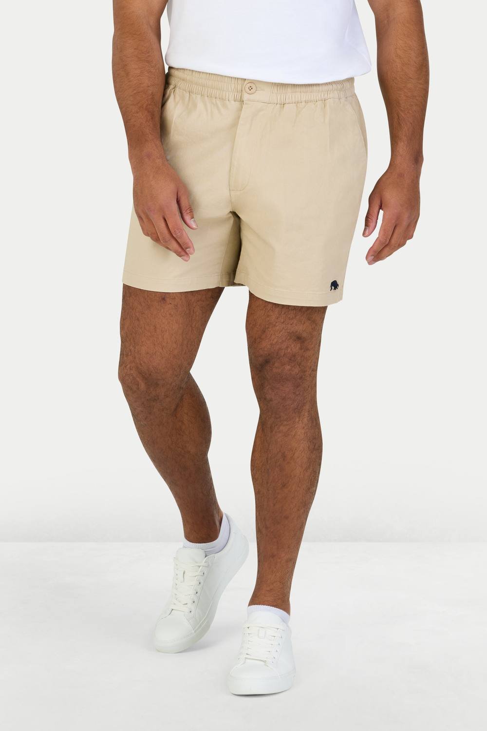raging bull Raging Bull Men's Stretch Chino Short in Tan - 2