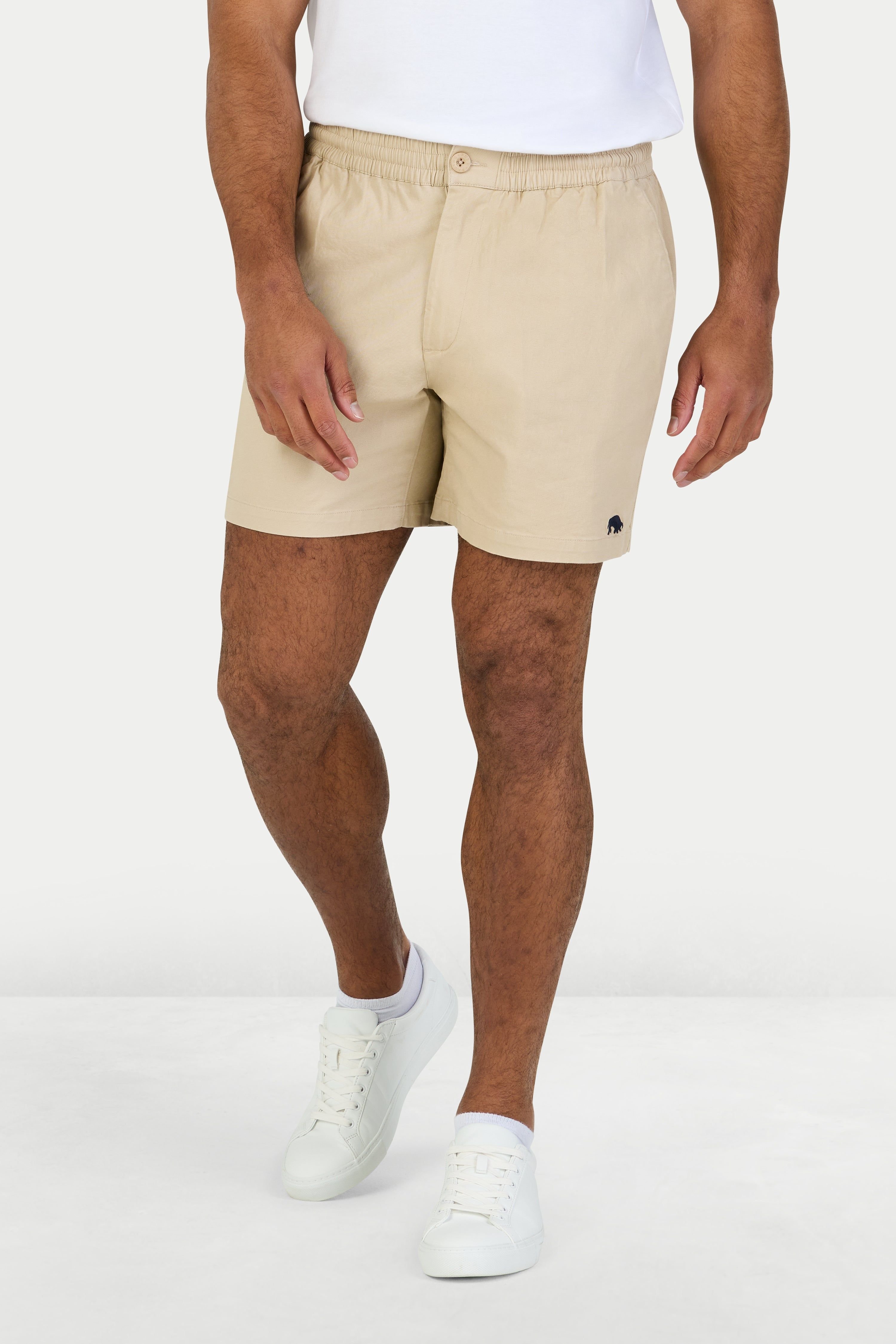 raging bull Raging Bull Men's Stretch Chino Short in Tan - 4