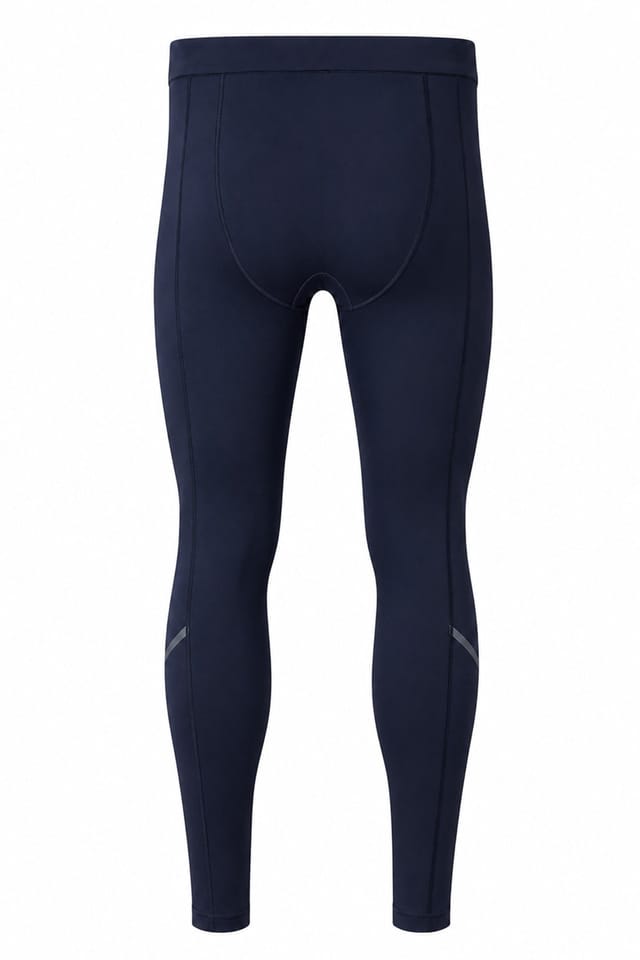 David Luke David Luke Men's Base Layer Underleggings in Navy - 2