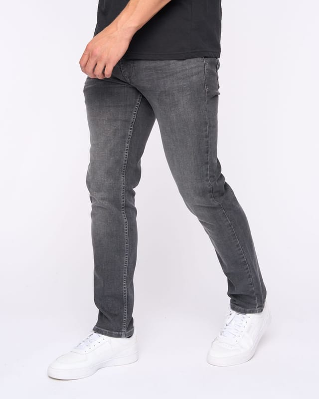 Bewley&Ritch Bewley&Ritch Abingdon Men's Slim-Fit Stretch Denim Jeans in Grey - 2