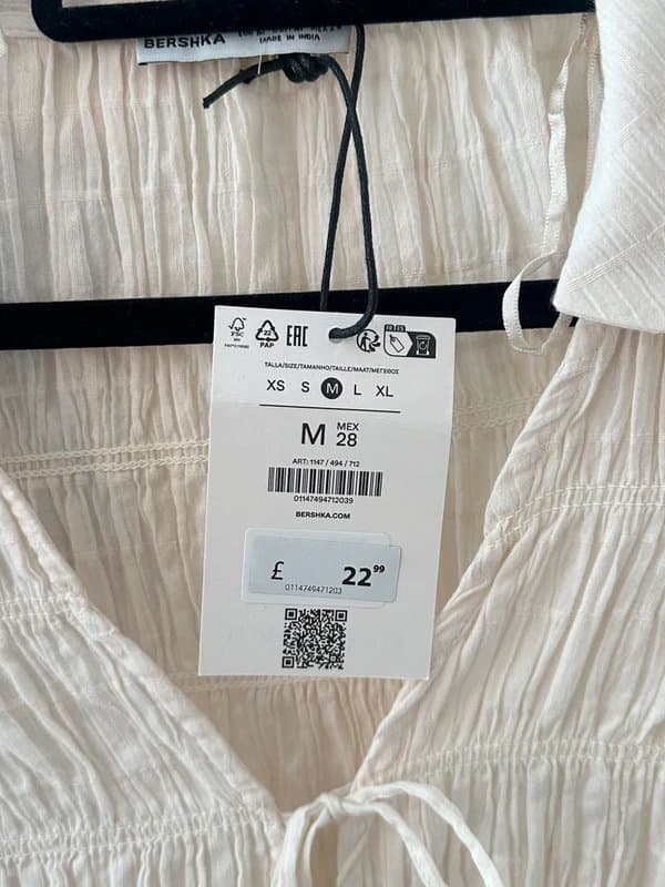 Bershka Bershka ruched blouse