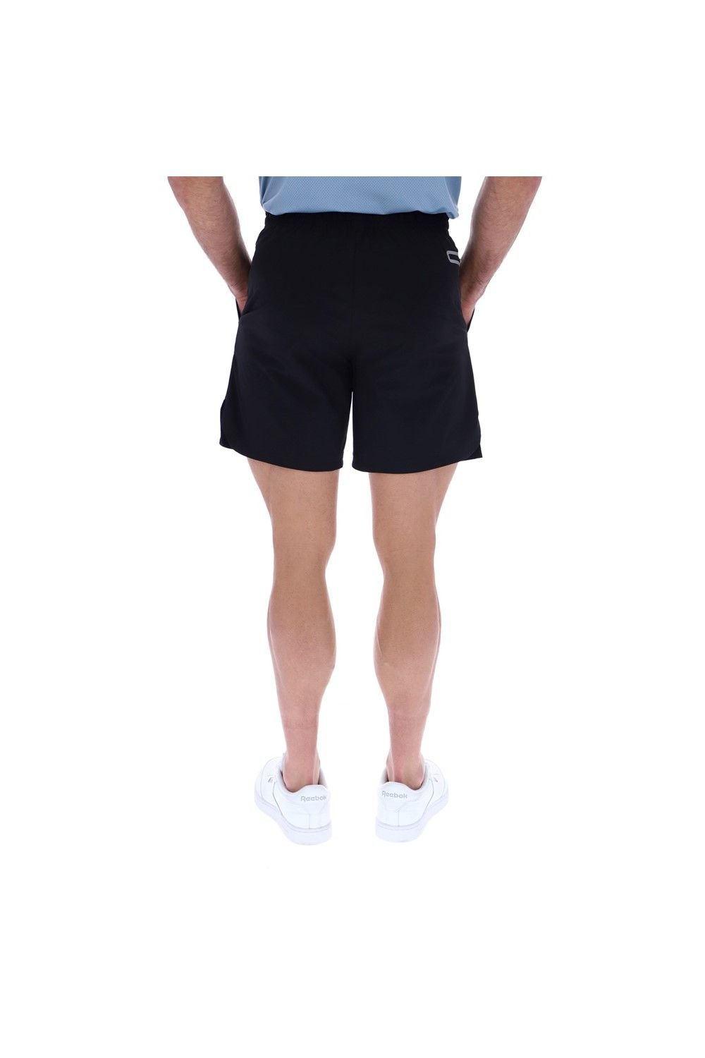 Ted Baker Ted Baker Men's Stanley Lightweight 7" Woven Training Shorts in Black - 2