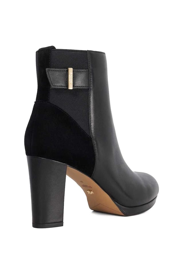 Dune London Dune London Women's 'Olens' Leather Ankle Boots in Black - 3