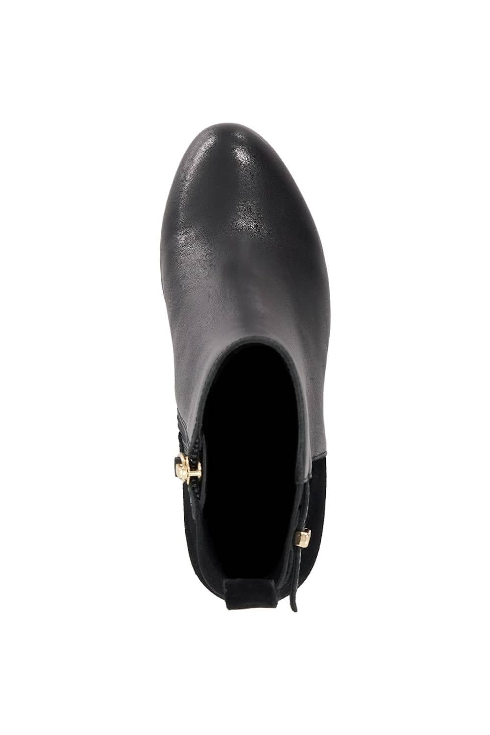 Dune London Dune London Women's 'Olens' Leather Ankle Boots in Black - 4