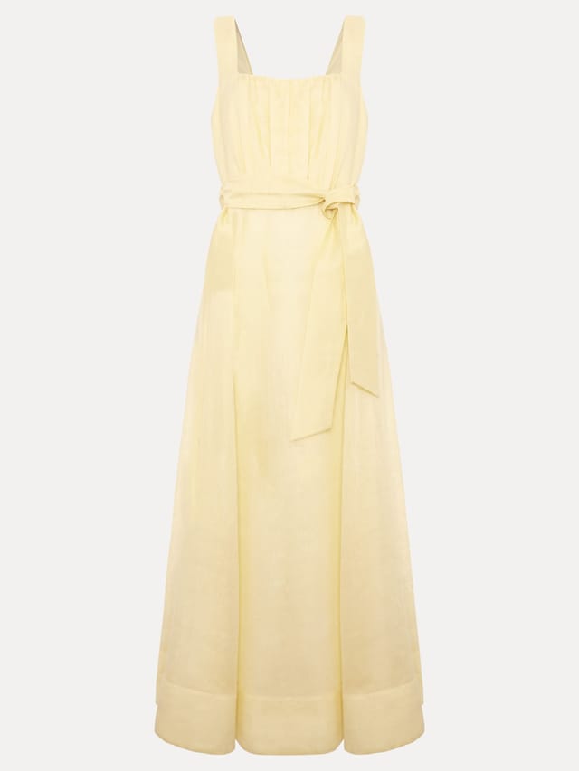 Phase Eight Phase Eight Women's Zahira Midi Dress in Lemon - 2