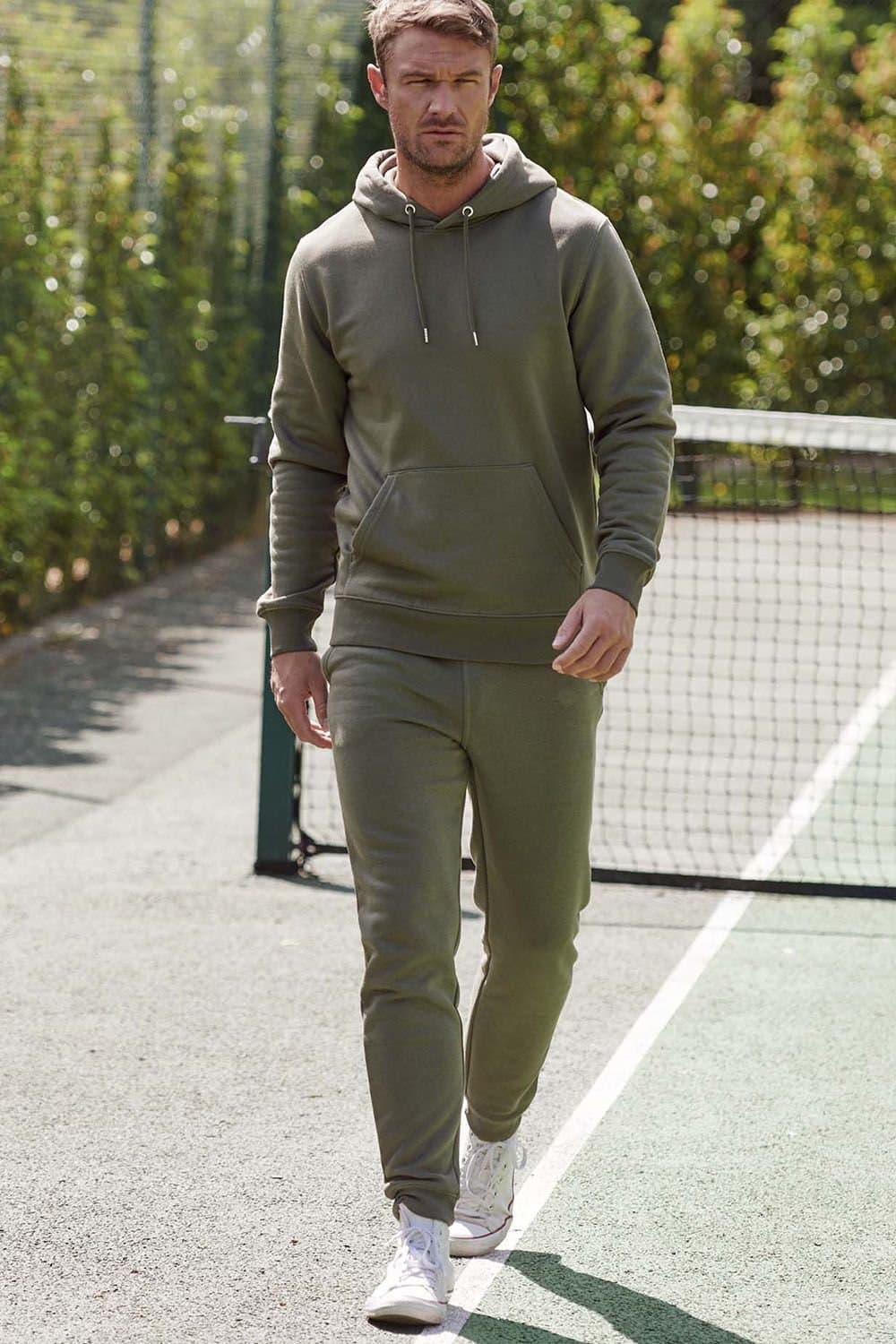 British Boxers British Boxers Men's "Khaki" Relax Jersey Joggers in Khaki