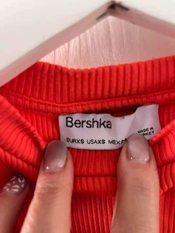 Bershka Orange Bershka top