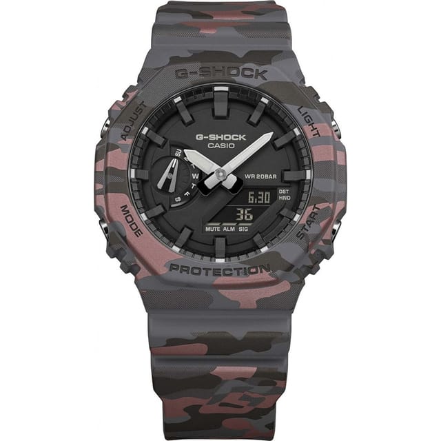Casio Casio Men's GA-2100CM-8AER G-Shock 49mm Quartz Watch in Grey - 2