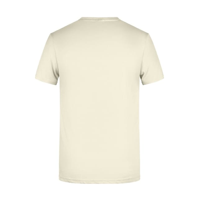 James and Nicholson James and Nicholson Men's Basic T-Shirt in Off-White - 2
