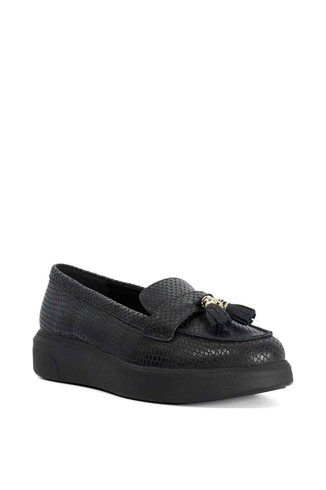 Dune London Dune London Women's 'Glissade' Leather Loafers in Black - 2