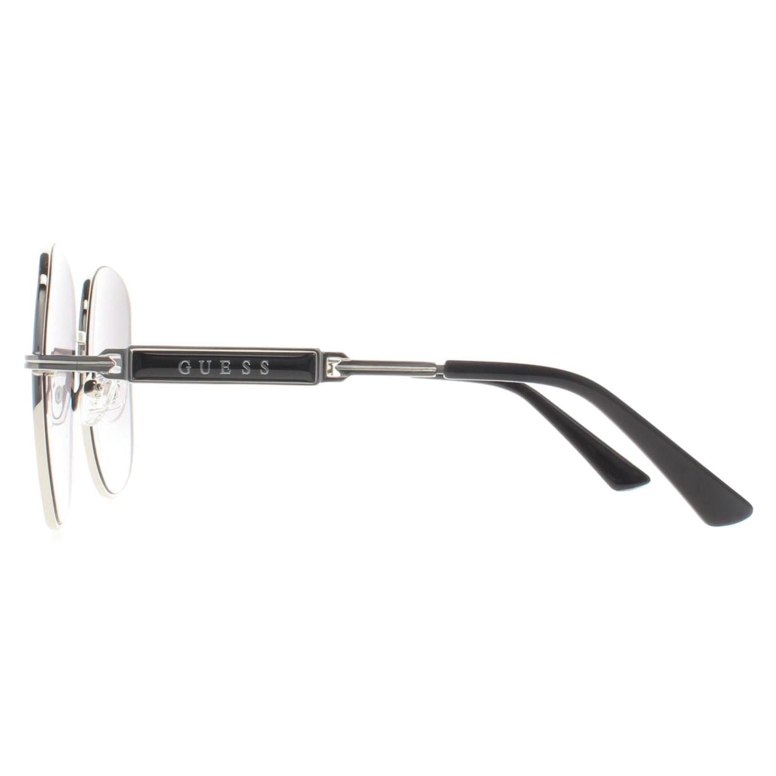 Guess Guess Women's Oval Shiny Light Nickeltin Grey Gradient GF6190 - 3