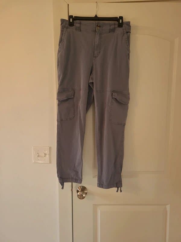 SO SO Cargo Ankle Pants