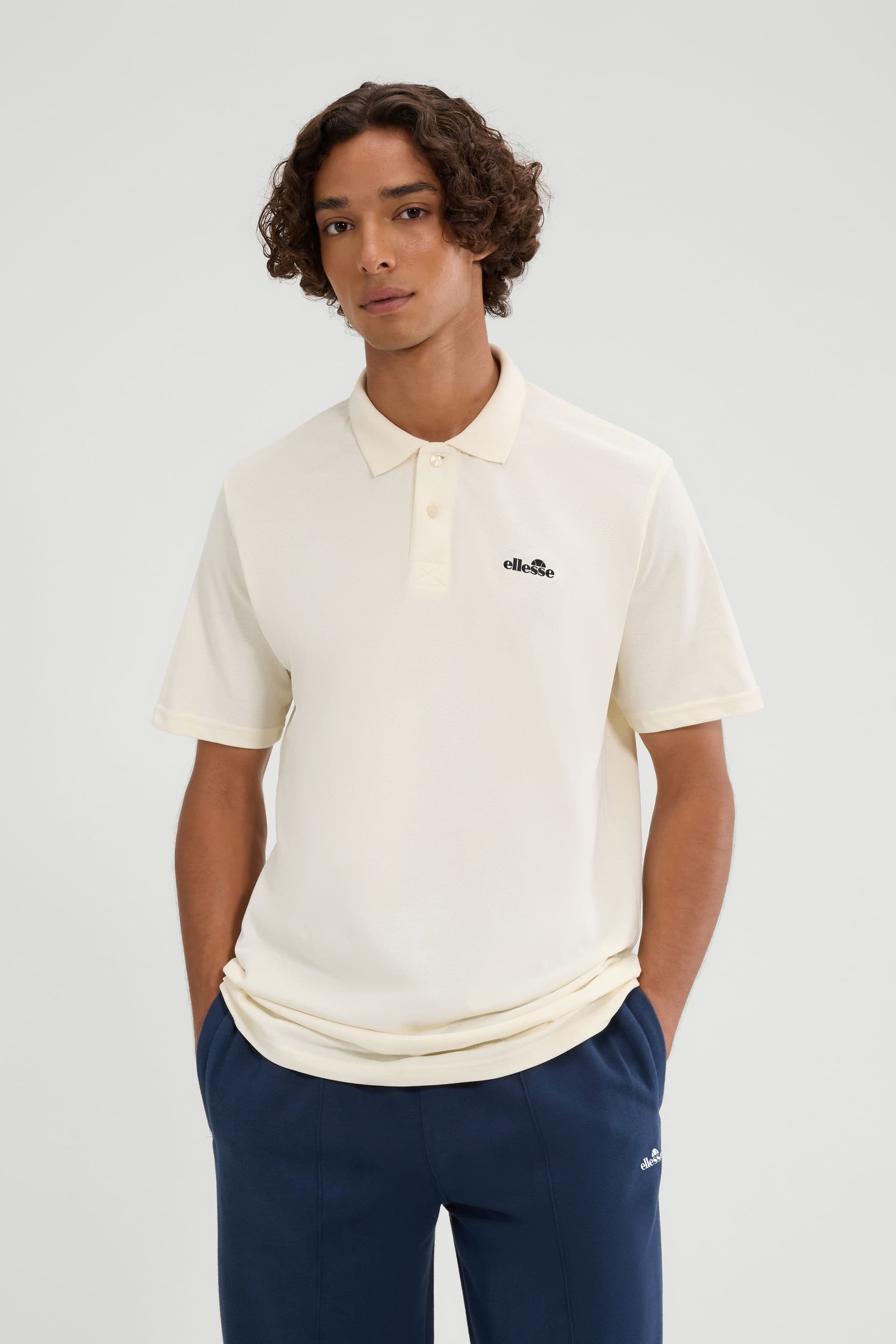 Ellesse Ellesse Men's Senago Polo in Off-White