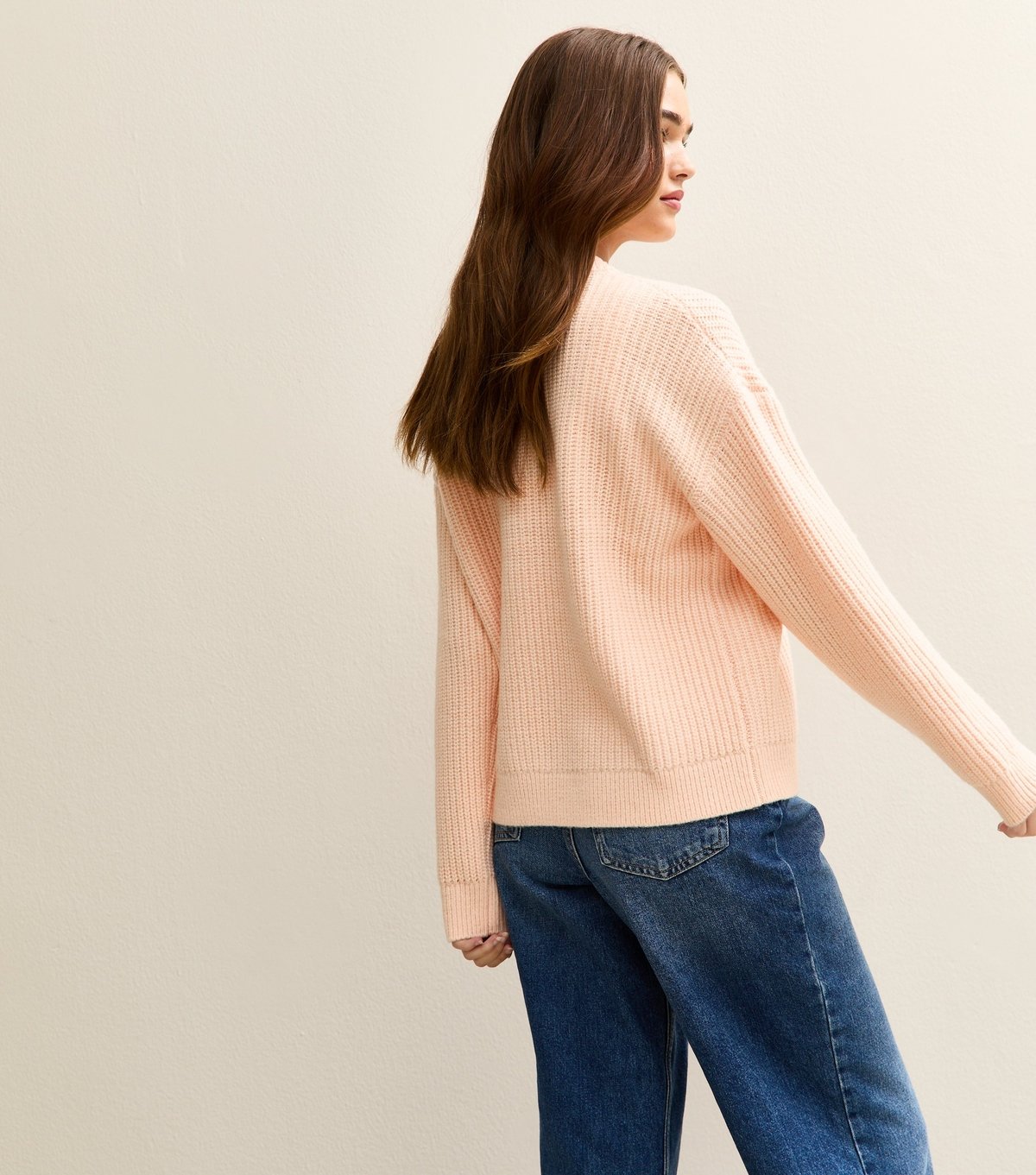 New Look Women's Light Pink Midweight Knit Jumper New Look - 4