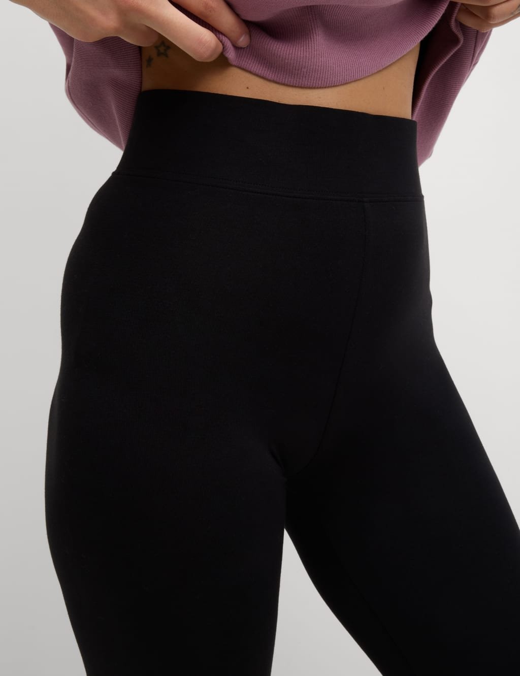 Marks & Spencer M&S High Waisted Leggings Black - 3
