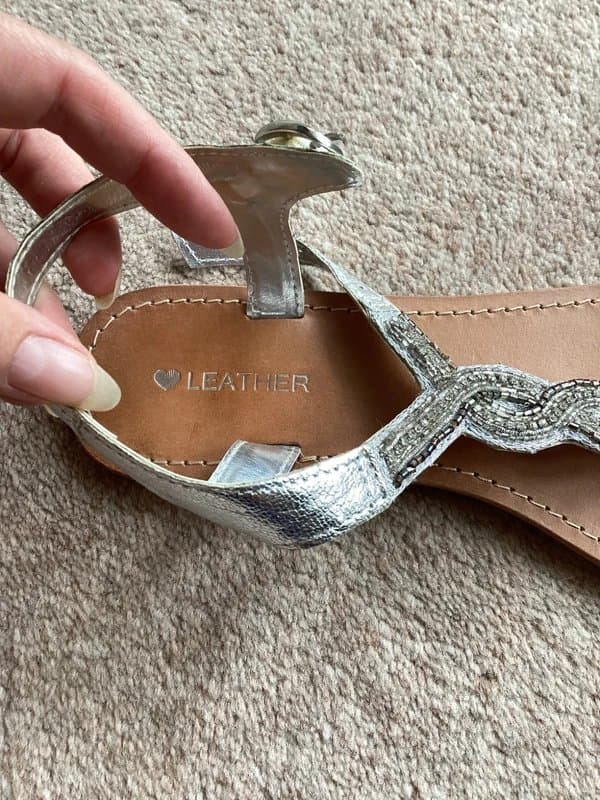 New Look Leather sandals size5