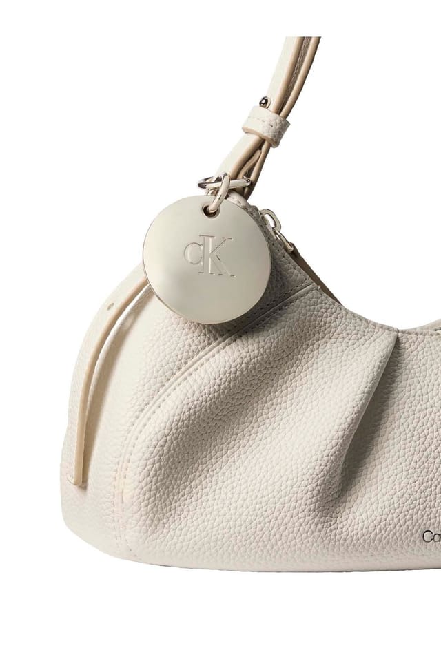 Calvin Klein Calvin Klein Women's Engraved Small Bag White - 2