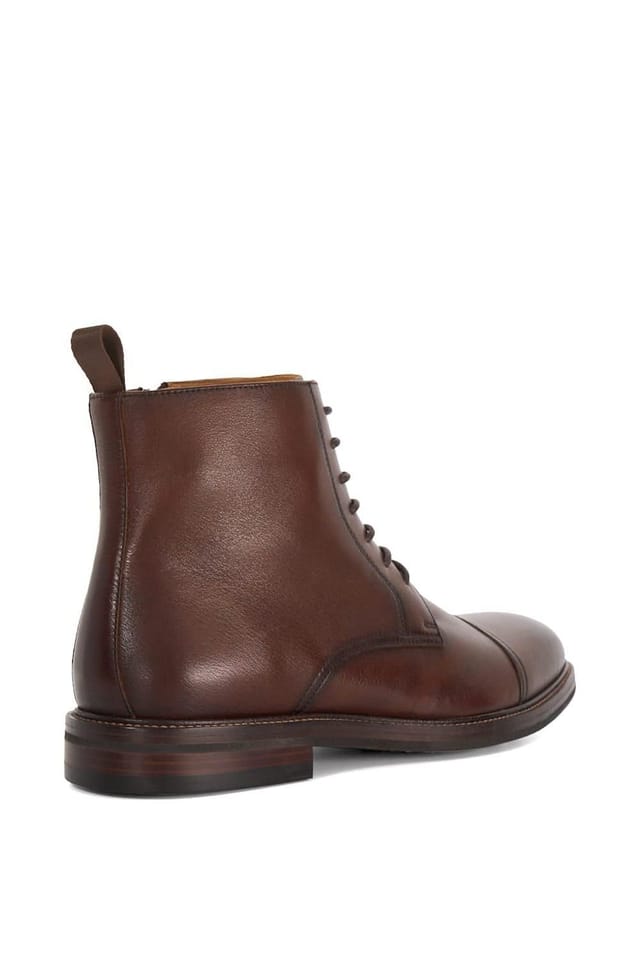 Dune London Dune London Men's 'Matias' Leather Smart Boots in Brown - 3