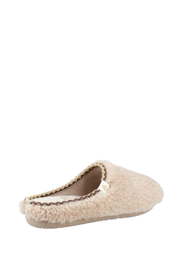 Hush Puppies Hush Puppies Women's Good Slipper Teddy Mule in Beige - 2