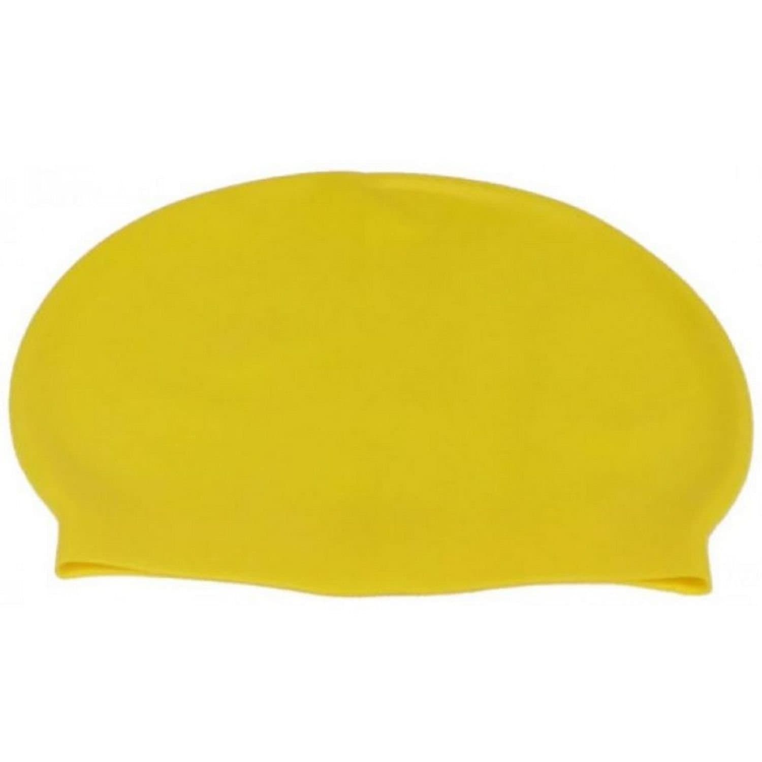 Carta Sport Carta Sport Men's Silicone Swim Cap in Yellow