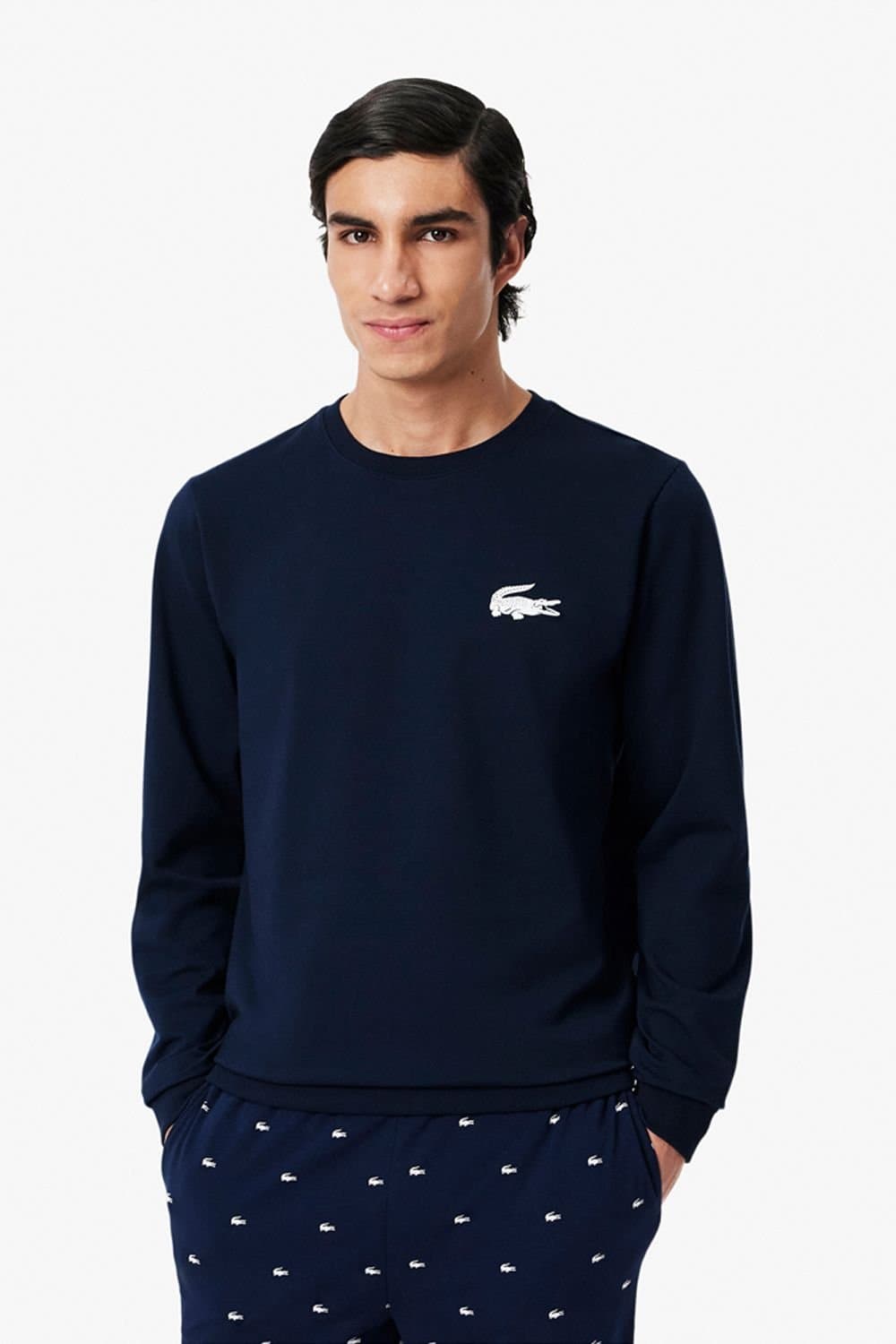Lacoste Lacoste Men's Crewneck Sweatshirt Navy