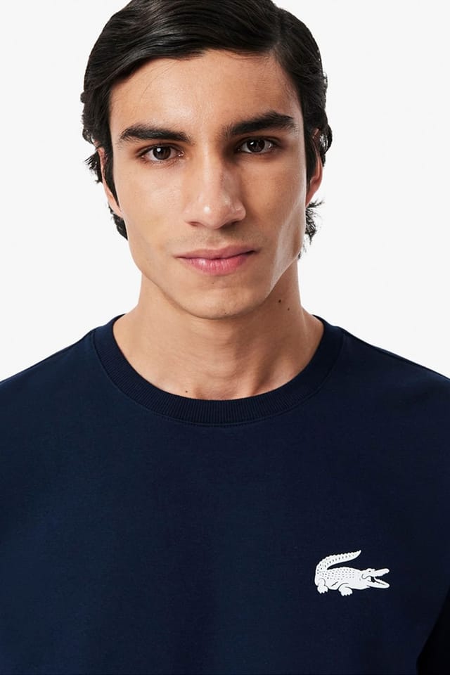 Lacoste Lacoste Men's Crewneck Sweatshirt Navy - 2