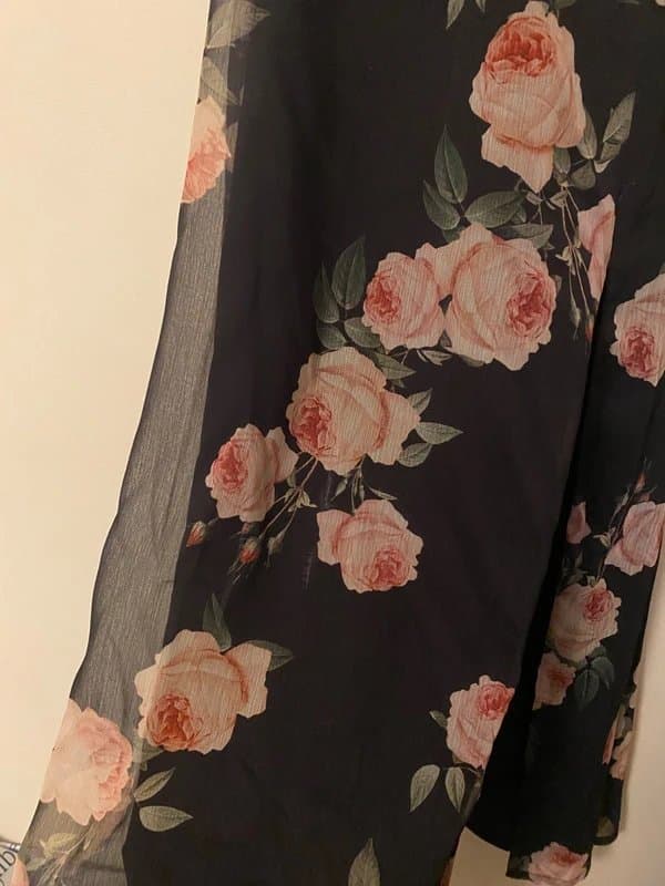 Miss Selfridge Chiffon style floral maxi dress