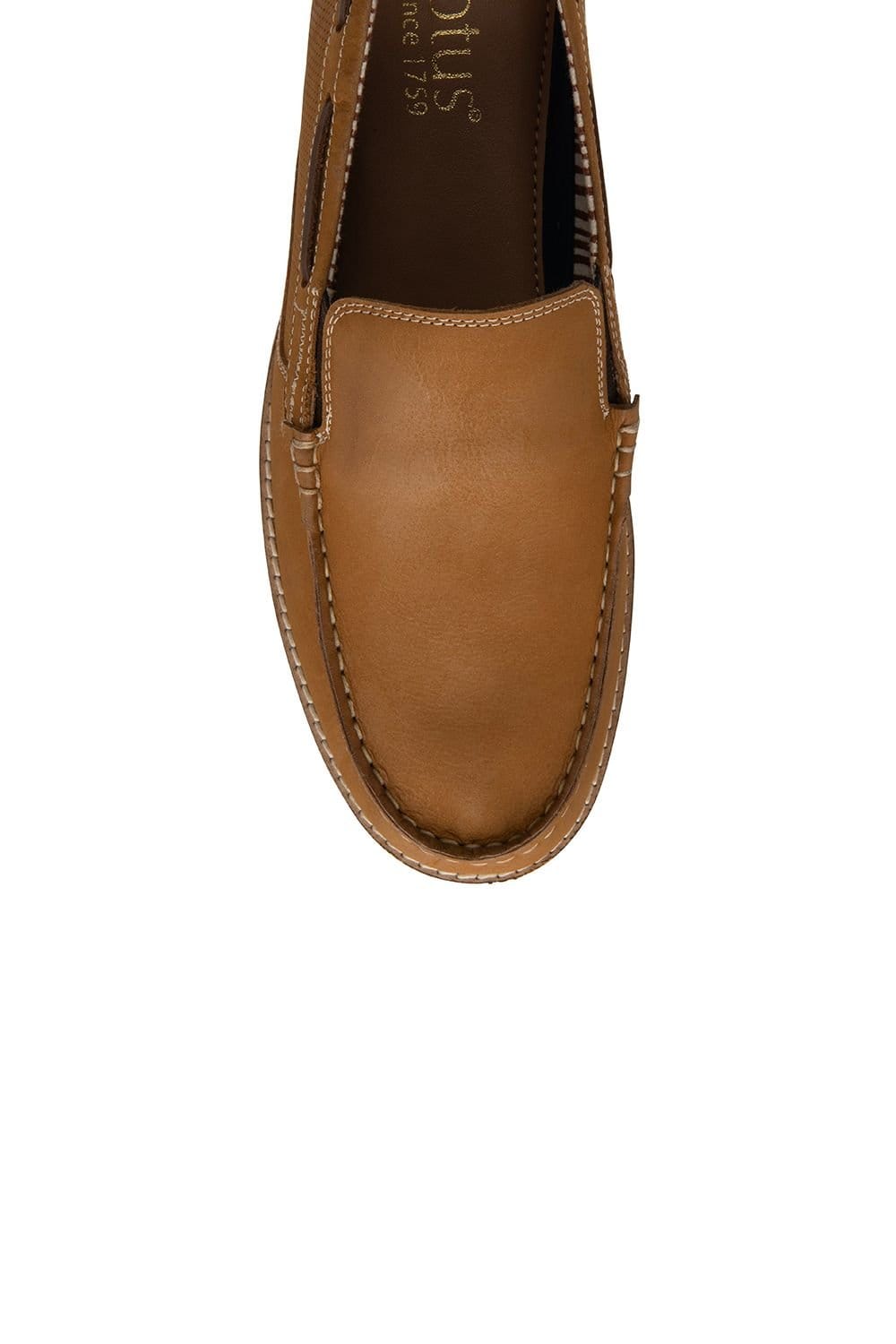 Lotus Lotus Men's 'Saxon' Leather Shoes in Tan - 4