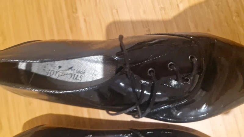 New Look Black brogue shoes