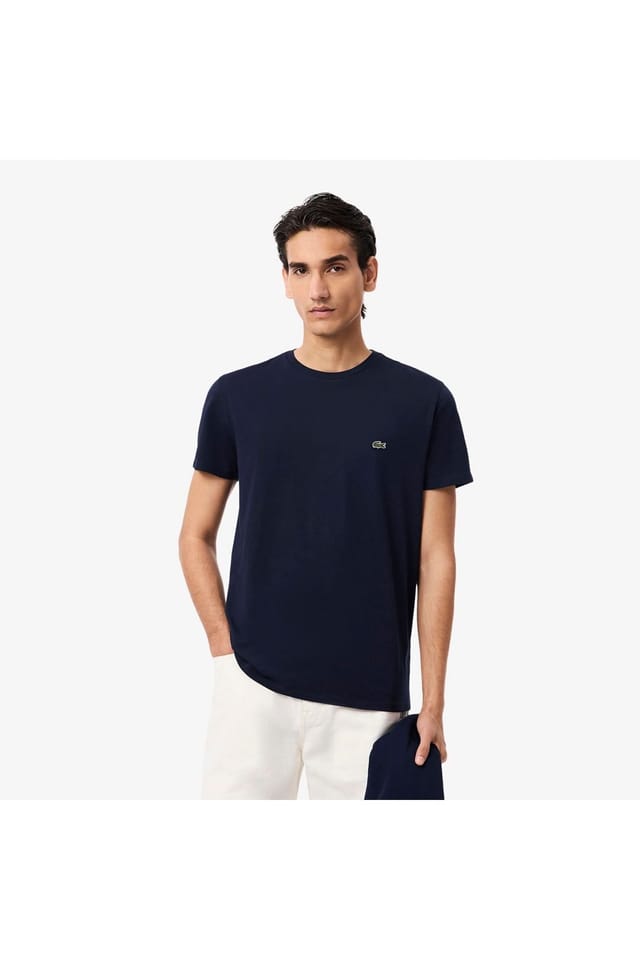 Lacoste Lacoste Men's Logo T-Shirt Navy Blue - 3