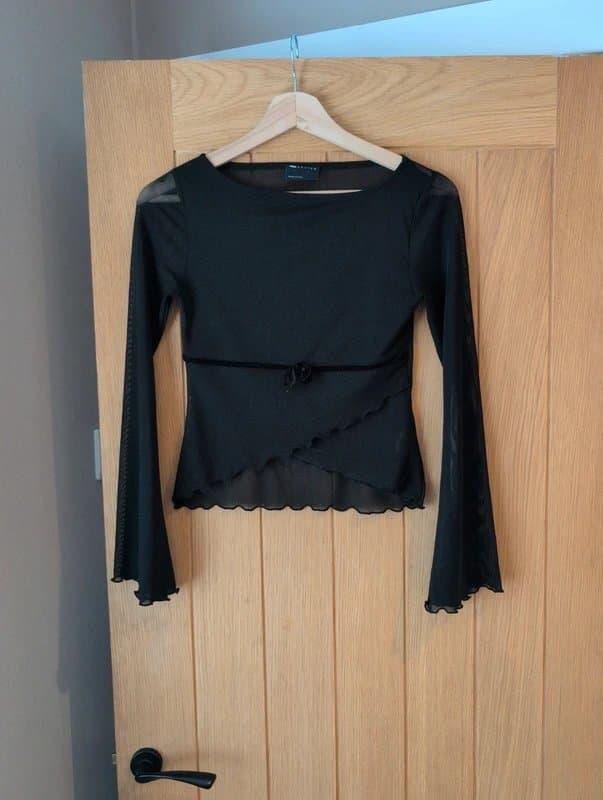 ASOS Design ASOS Design Black Long Sleeve Top