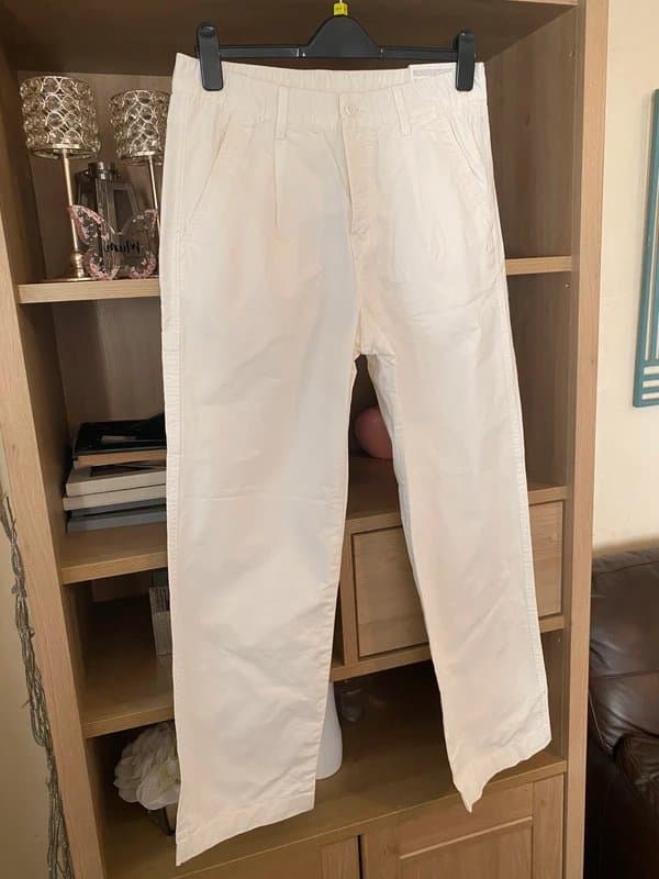 H&M 🌟 H&M Wide Leg Cotton Cargos | Size M 12/14 | New With Tags | Streetwear