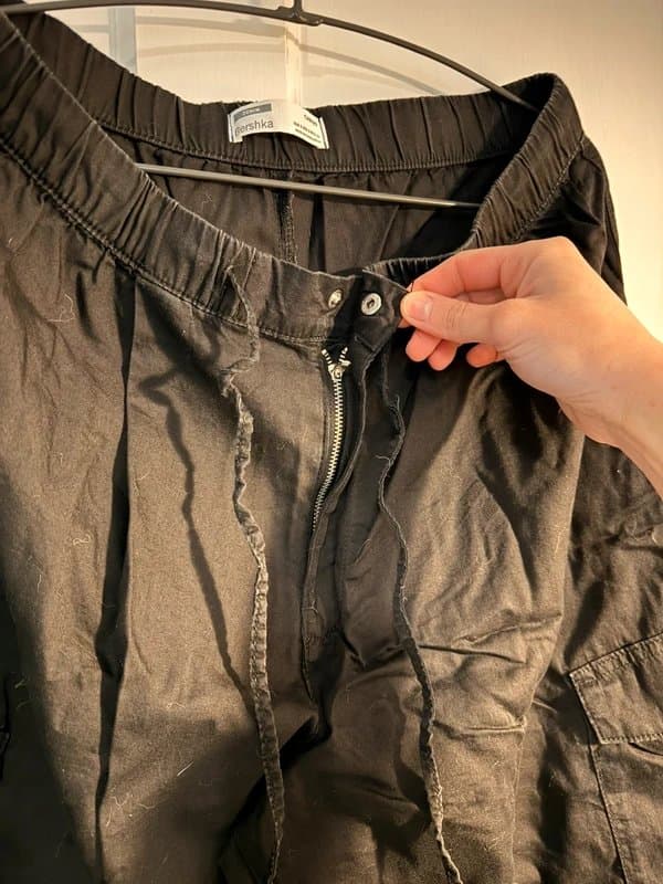 Bershka Bershka wide cargo pants
