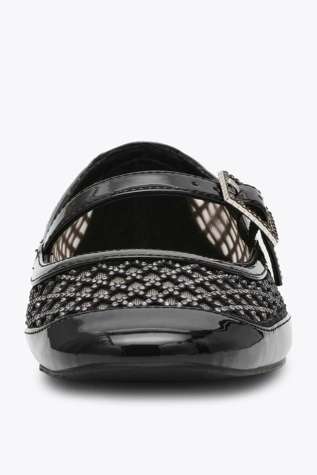 Steve Madden STEVE MADDEN Women's 'Well Done Ballet Flat Black' Flats in Black - 3